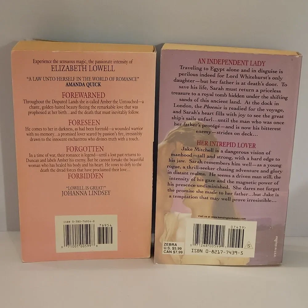 Romance Novel Set: Forbidden & Shadow of the Sun